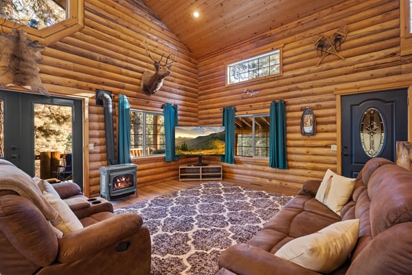 Beautiful Cabin on the HIll - Private, Hot Tub, Pet Friendly