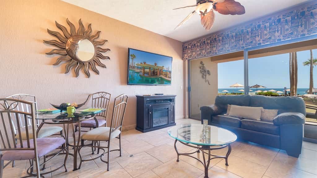 Sonoran Sea W-111 Sea Dune Hive Charming Ground Floor Oceanfront Condo