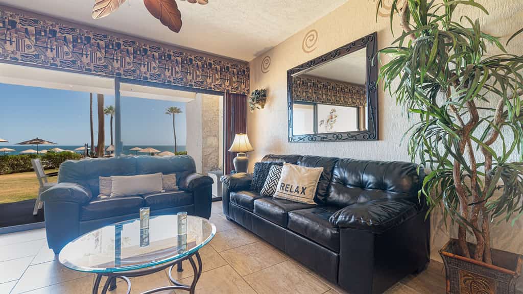 Sonoran Sea W-111 Sea Dune Hive Charming Ground Floor Oceanfront Condo