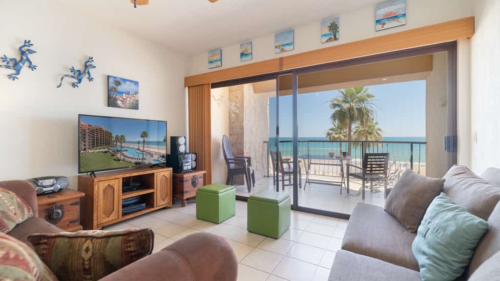 Sonoran Sea E-311 Laughing Seagull Lovely Oceanfront Condo