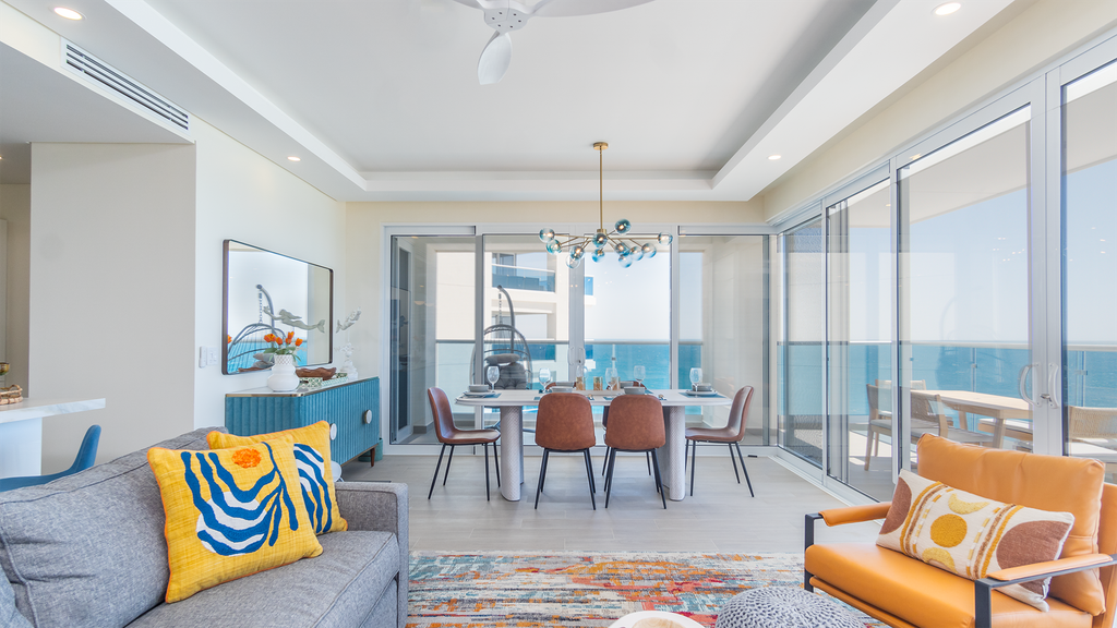 Amazing two bedroom beach front condo W1105