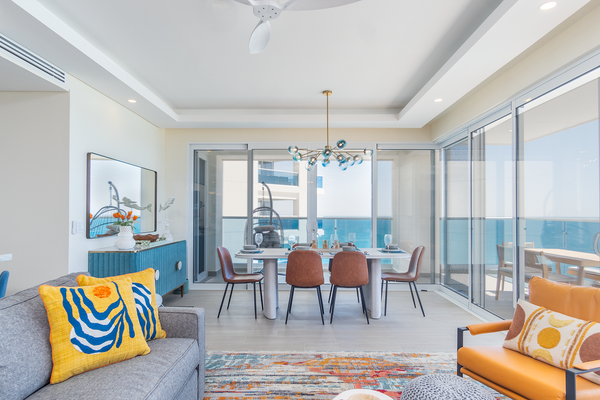 Amazing two bedroom beach front condo W1105