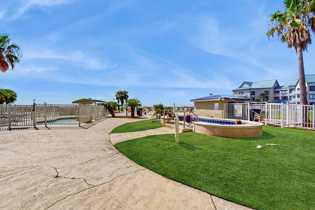Waterfront getaway with beach view, shared pools & sports courts
