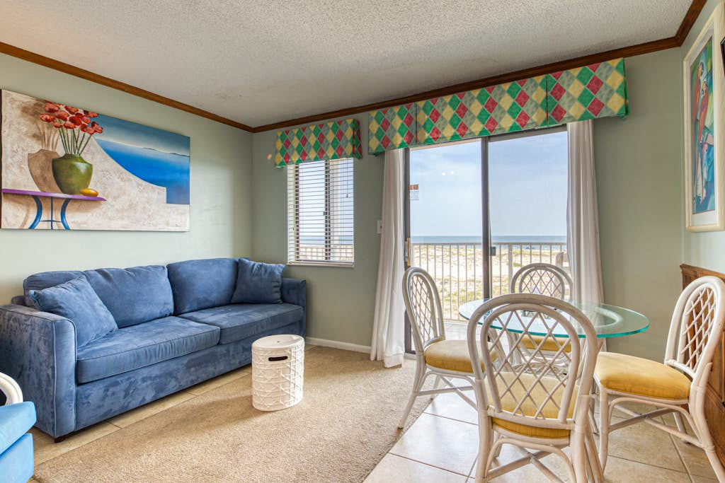 Waterfront getaway with beach view, shared pools & sports courts