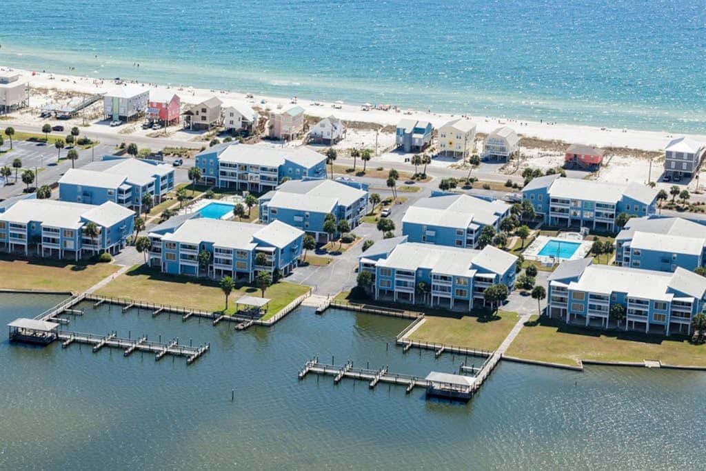 Lagoon-front Condo with Shared Pool, Pier, and Beach Access