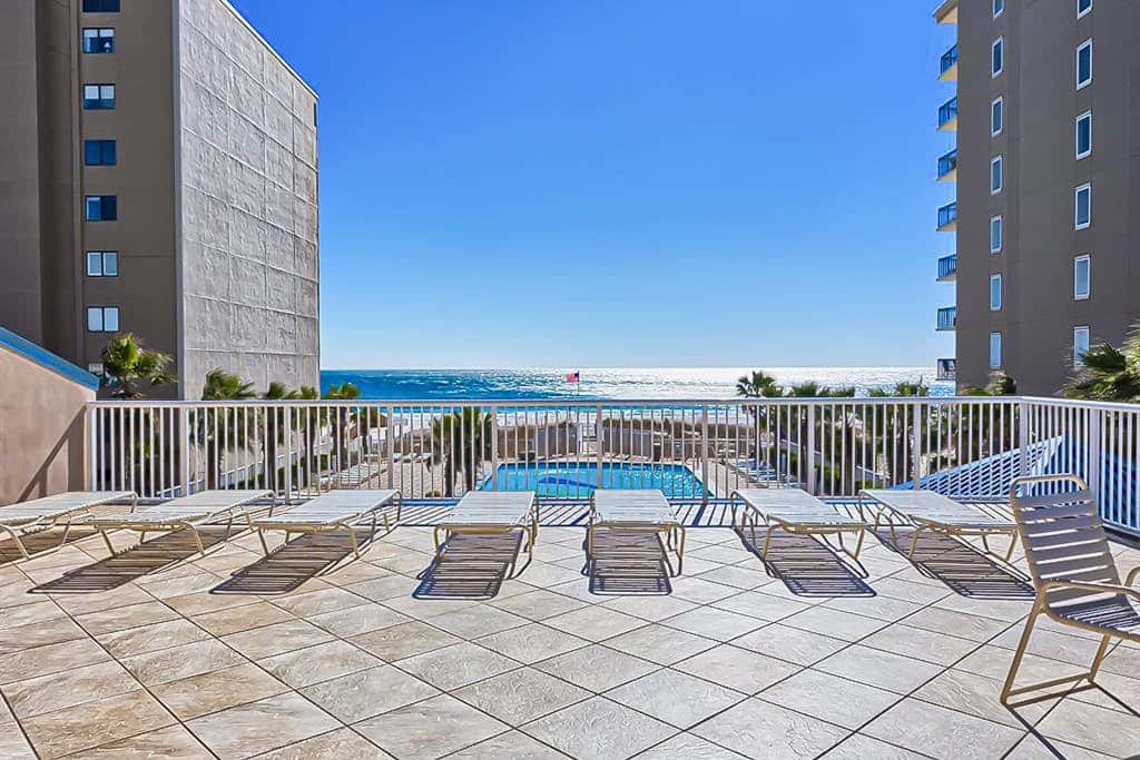 Gorgeous Gulf view condo with indoor,outdoor pools, hot tubs, gym, & balconies