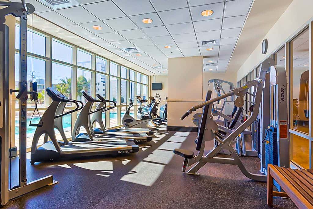 Gorgeous Gulf view condo with indoor,outdoor pools, hot tubs, gym, & balconies