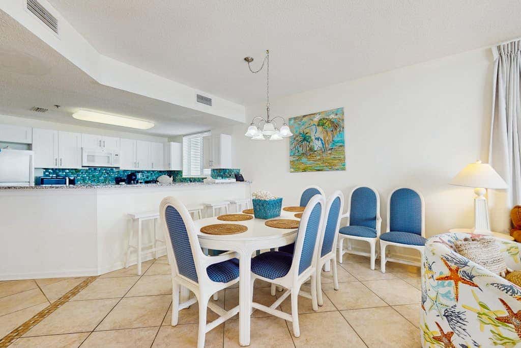 Coastal condo with beach access, pool, and hot tub