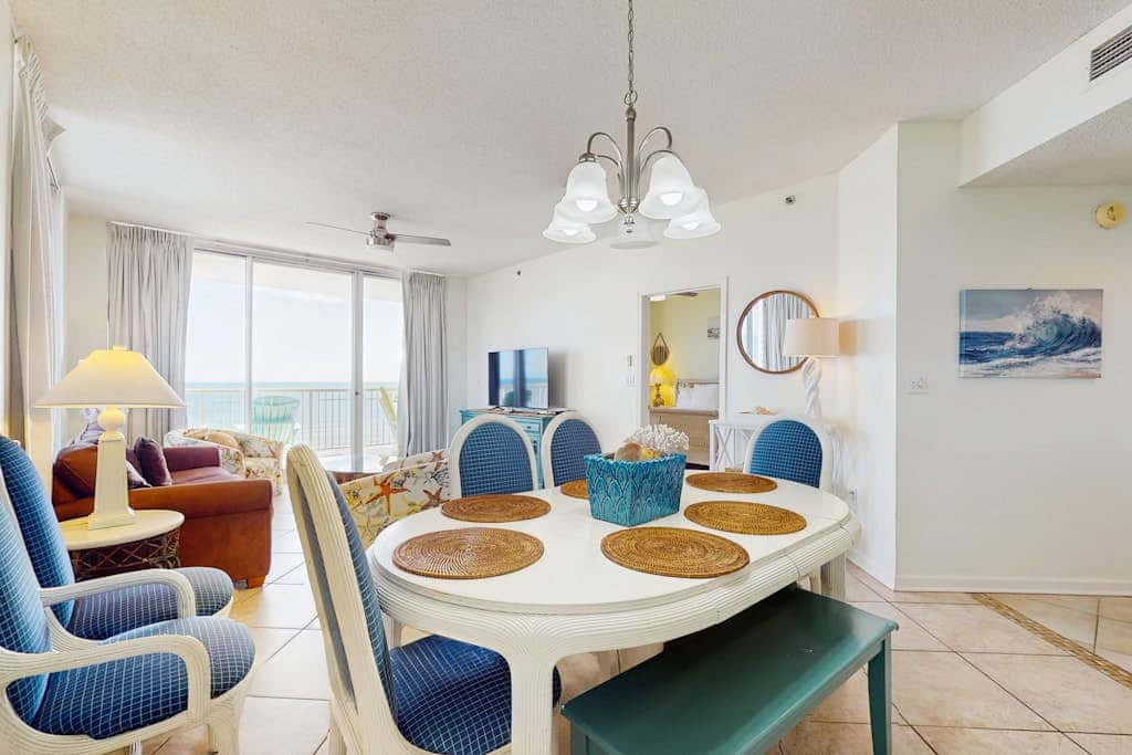 Coastal condo with beach access, pool, and hot tub