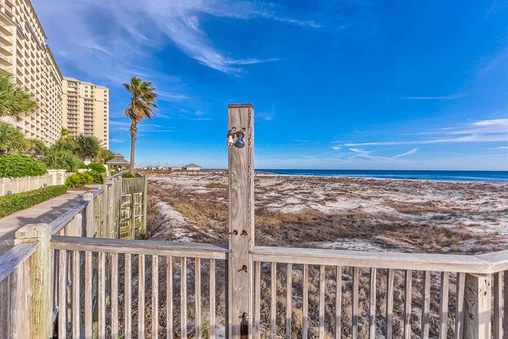 Coastal condo with beach access, pool, and hot tub