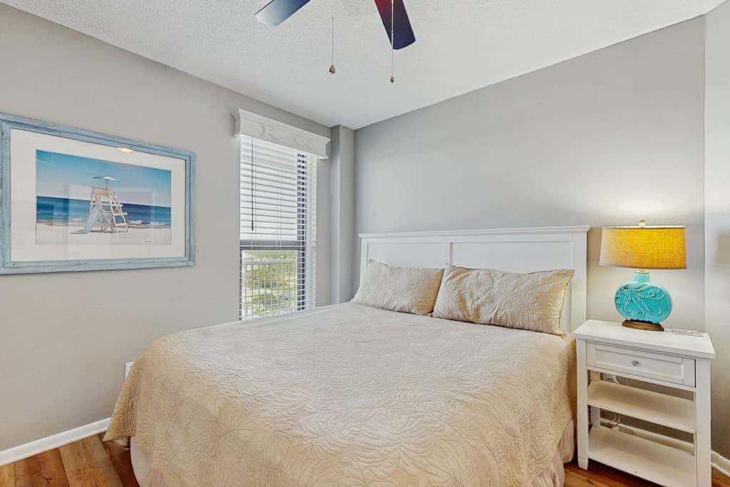 Contemporary Gulf front condo with shared pools, hot tub, fitness center, beach