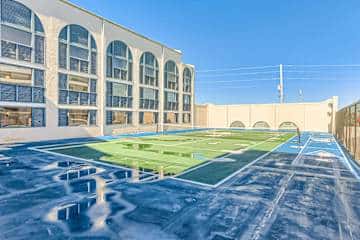 Gulf front condo with onsite snack bar, three shared pools, and internet