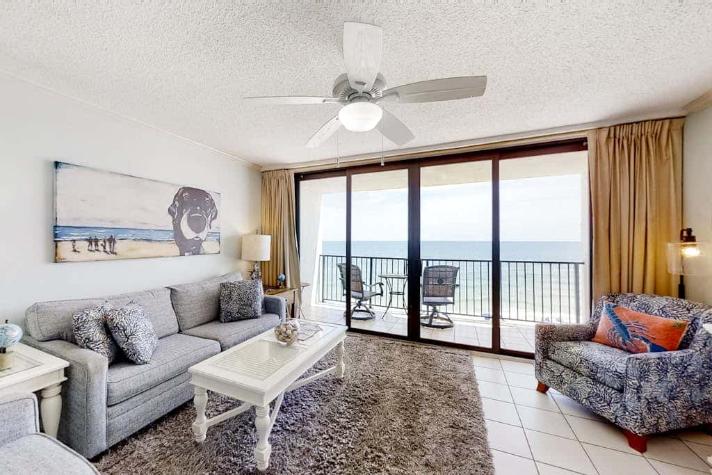 Beachfront Condo with Gorgeous Gulf View, Balcony & Shared Pools