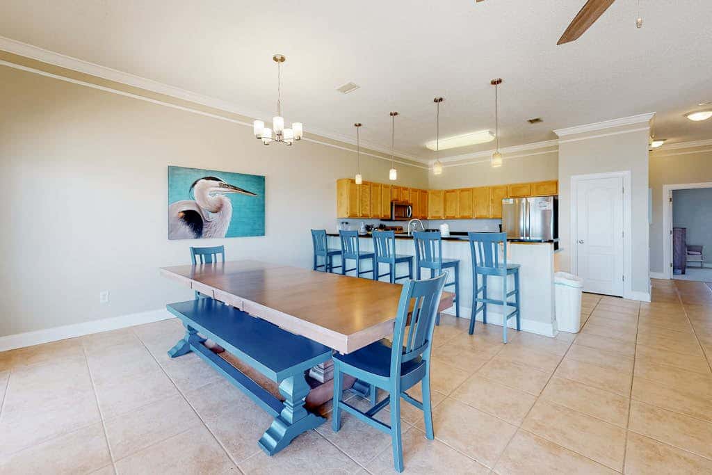 Large beachfront home with pool, deck & AC - wedding-friendly