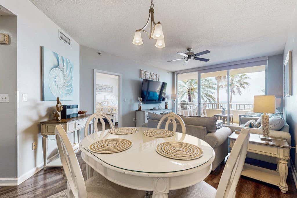 Gulf View Condo w Balcony & Resort Pool Tennis Sauna Gym