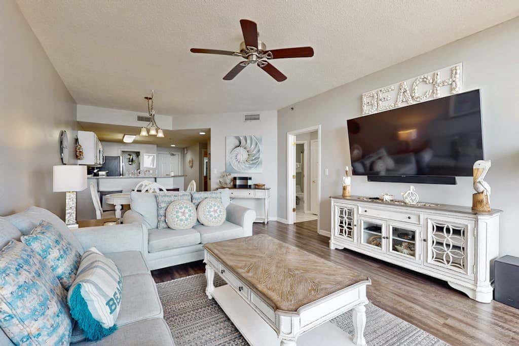 Gulf View Condo w Balcony & Resort Pool Tennis Sauna Gym