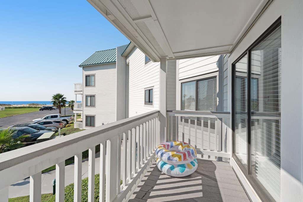 Waterfront condo with pool & hot tub