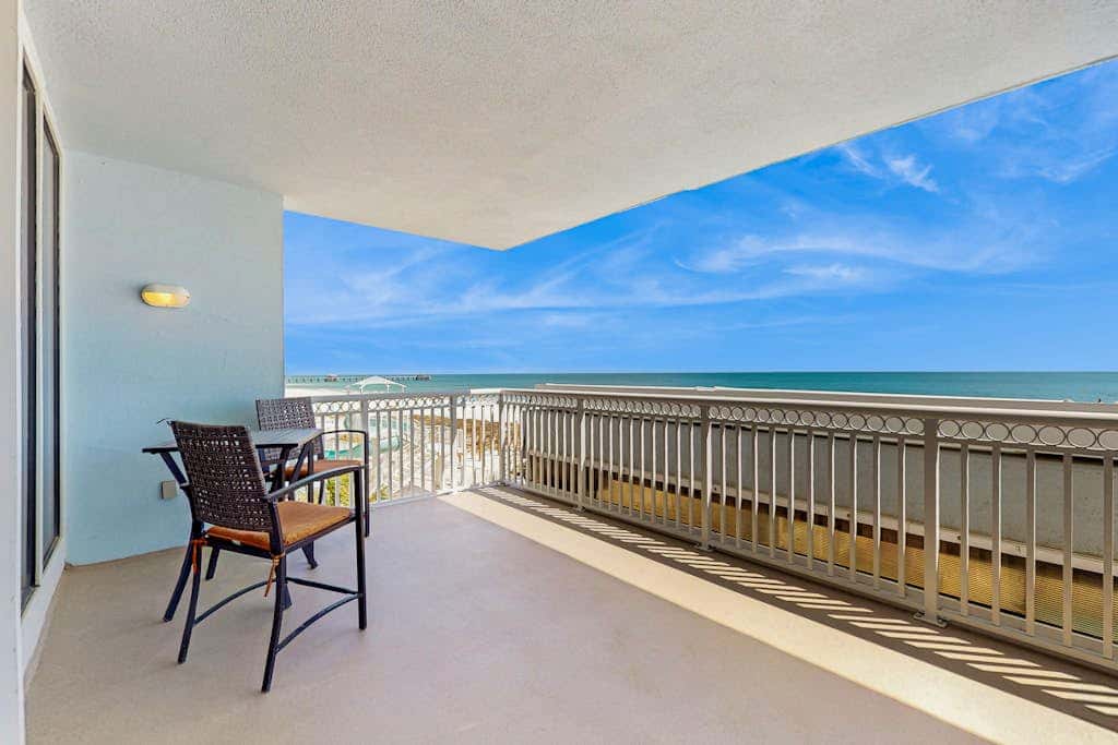 Gulf-Front Condo with Shared Outdoor Pool, Private Balcony, Great Views, Central AC