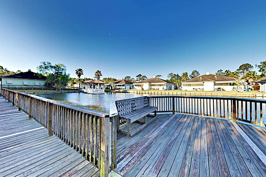 Spacious condo with pool & screened porch