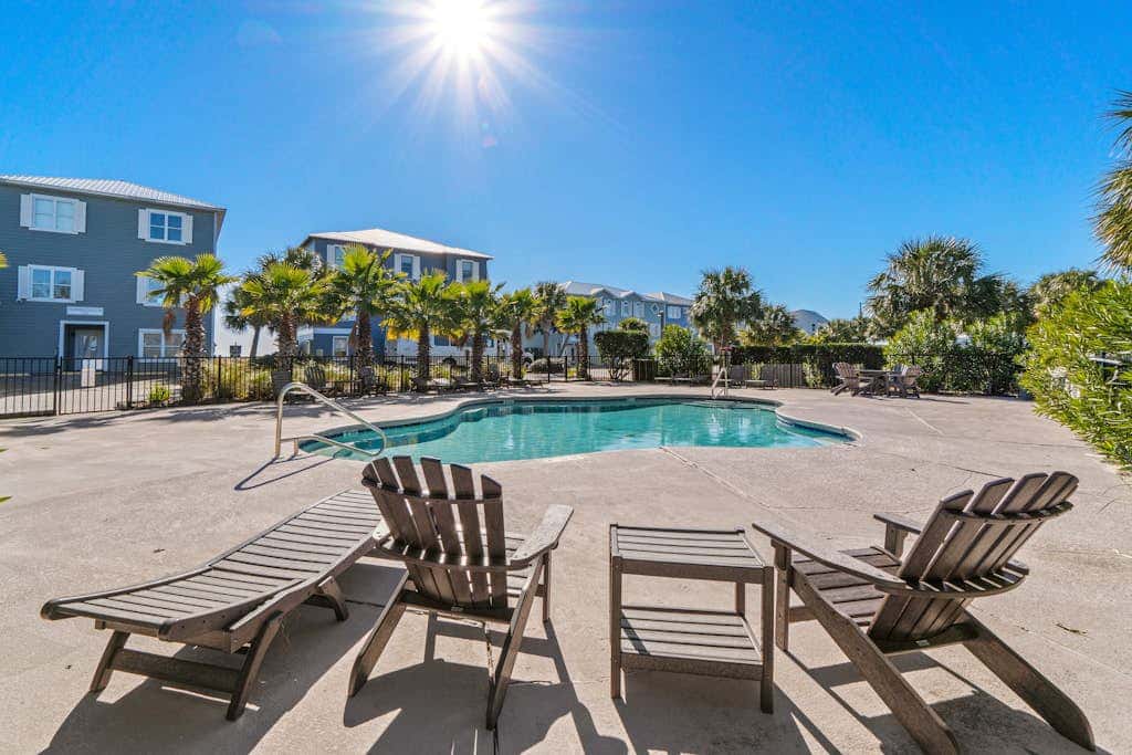 Spacious beachfront wedding-friendly home with multiple decks & shared pool