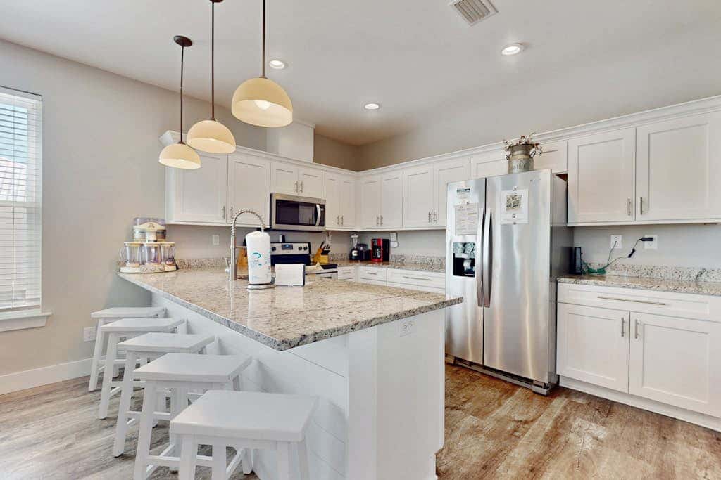Gorgeous beach house with private pool, outdoor TV & custom grill area