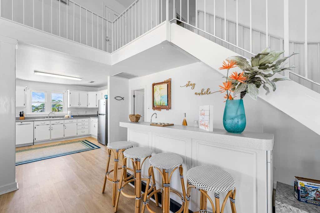Dog-friendly beach house w/ stunning water views, wrap-around decks & a loft