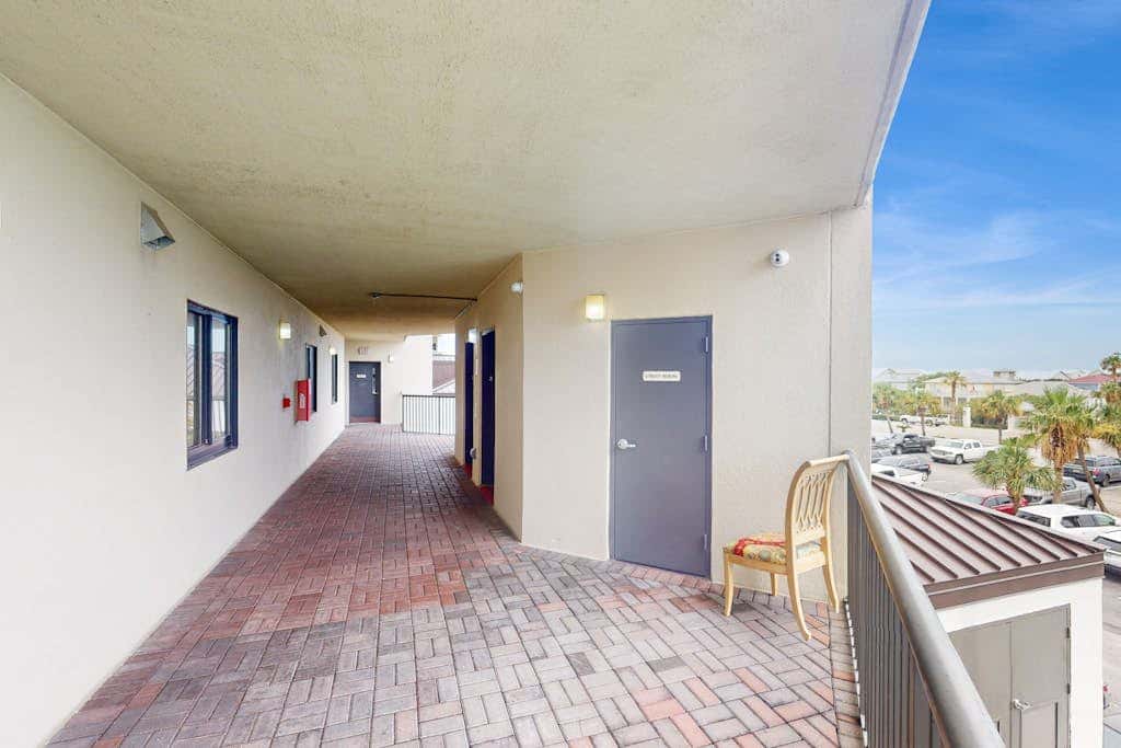 Beachfront condo with shared Gulf front outdoor pool, heated indoor pool, & sauna