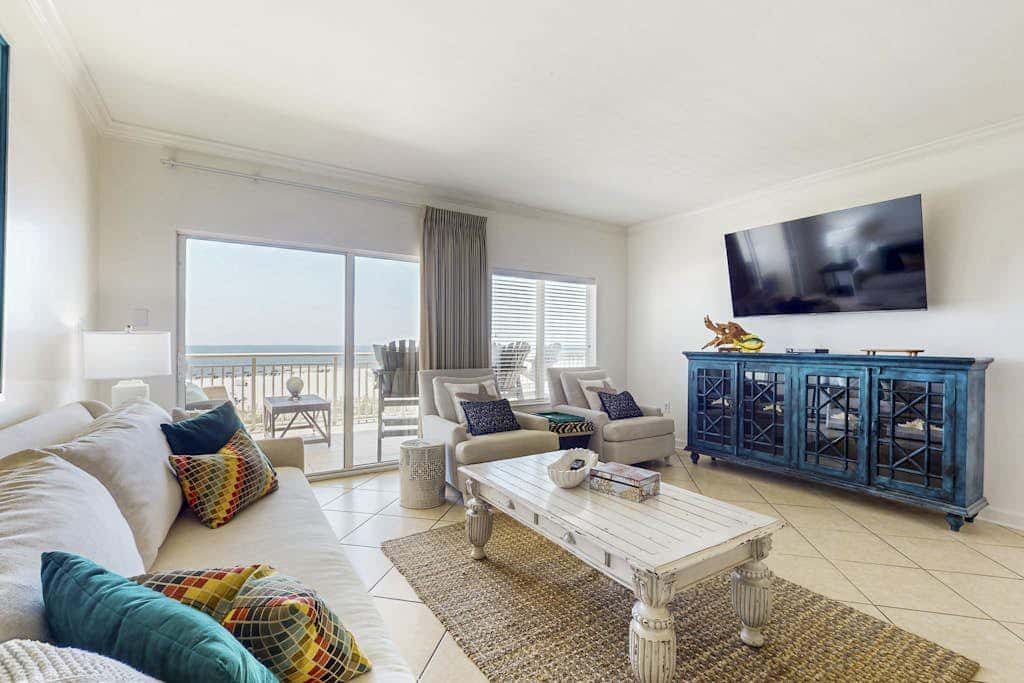 Unique Gulf-front condo with beach access, great views, resort style pools and sauna