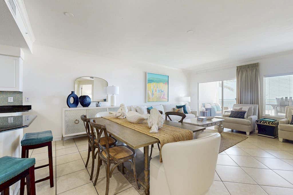 Unique Gulf-front condo with beach access, great views, resort style pools and sauna