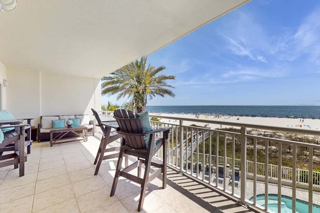 Unique Gulf-front condo with beach access, great views, resort style pools and sauna