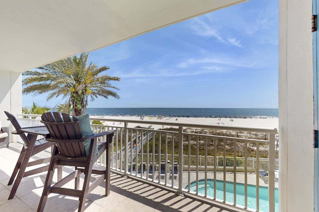 Unique Gulf-front condo with beach access, great views, resort style pools and sauna