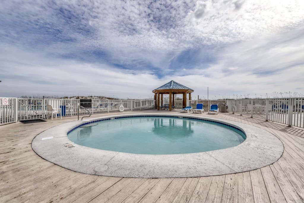 Second floor condo with free WiFi, Gulf views, central AC, and gated entrance