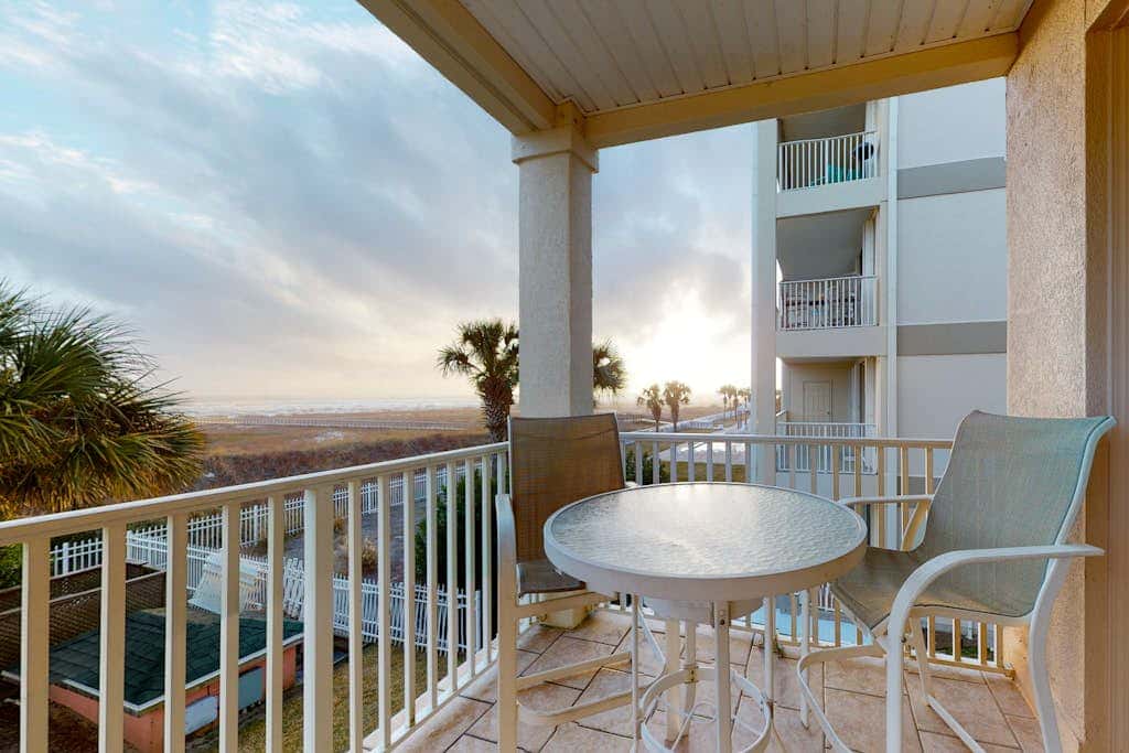 Newly renovated waterfront condo with pool, WiFi, W/D, & central AC
