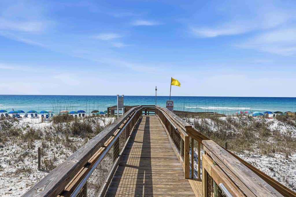 Newly Remodeled Studio with King Bed, Queen Sleeper Sofa, and Full Kitchen - Walk to the Beach, With Beach Service Included