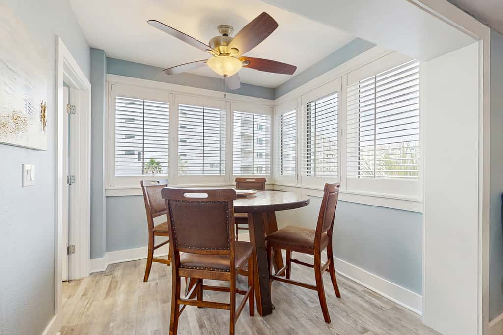 Second-Floor Ocean & Gulf Front Condo w Free WiFi, 2 Balconies, Shared Pool, AC