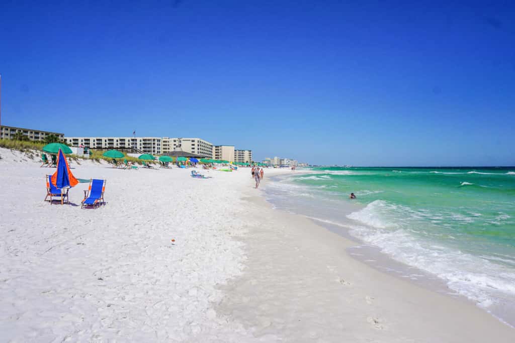 Second-Floor Ocean & Gulf Front Condo w Free WiFi, 2 Balconies, Shared Pool, AC