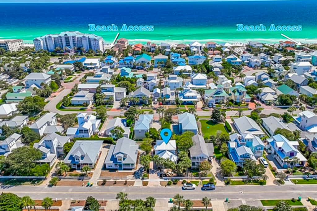Steps to beach & community pool, dog-friendly, great location
