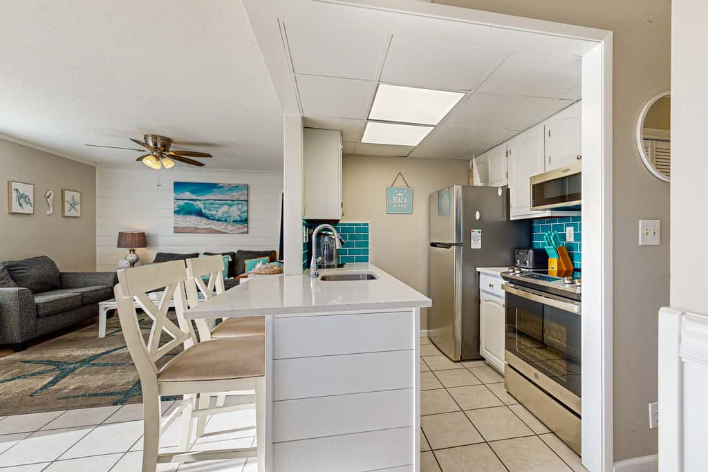 Inviting condo with dock, pool, hot tub & private beach - dog-friendly