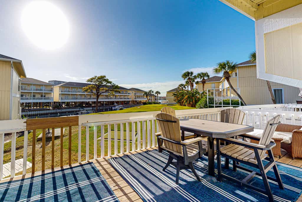 Inviting condo with dock, pool, hot tub & private beach - dog-friendly