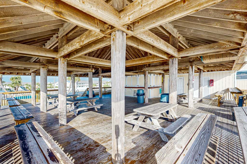 Inviting condo with dock, pool, hot tub & private beach - dog-friendly