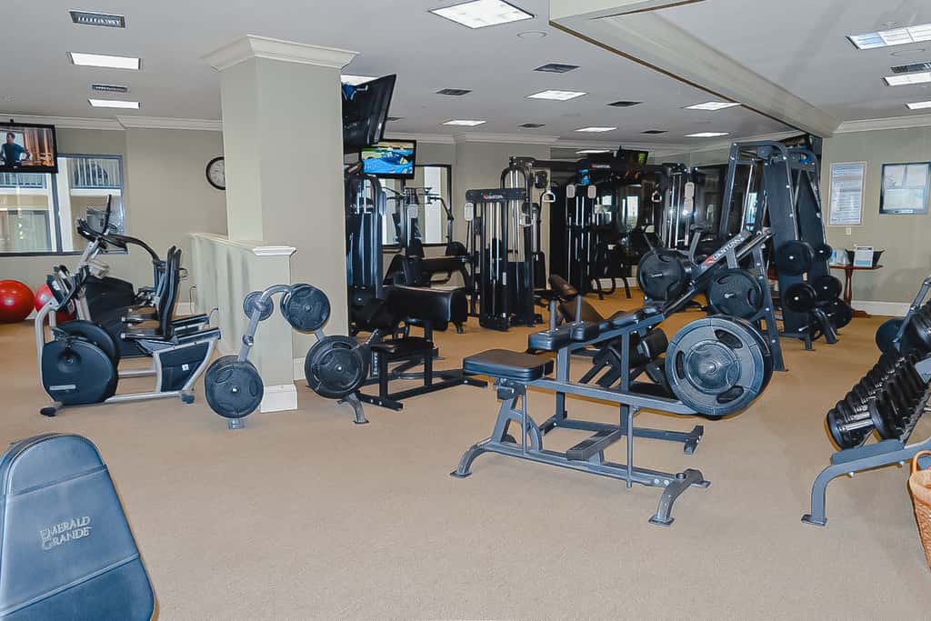 Gulf-front retreat with pools, hot tubs, & gym