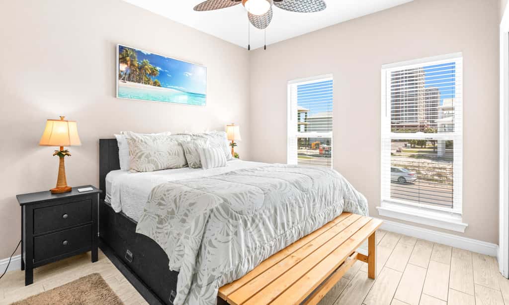 Stunning Beach Retreat with Shared Pool, Beach Access, Large Balcony & Gas Grill
