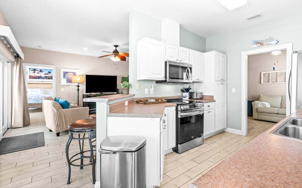 Stunning Beach Retreat with Shared Pool, Beach Access, Large Balcony & Gas Grill