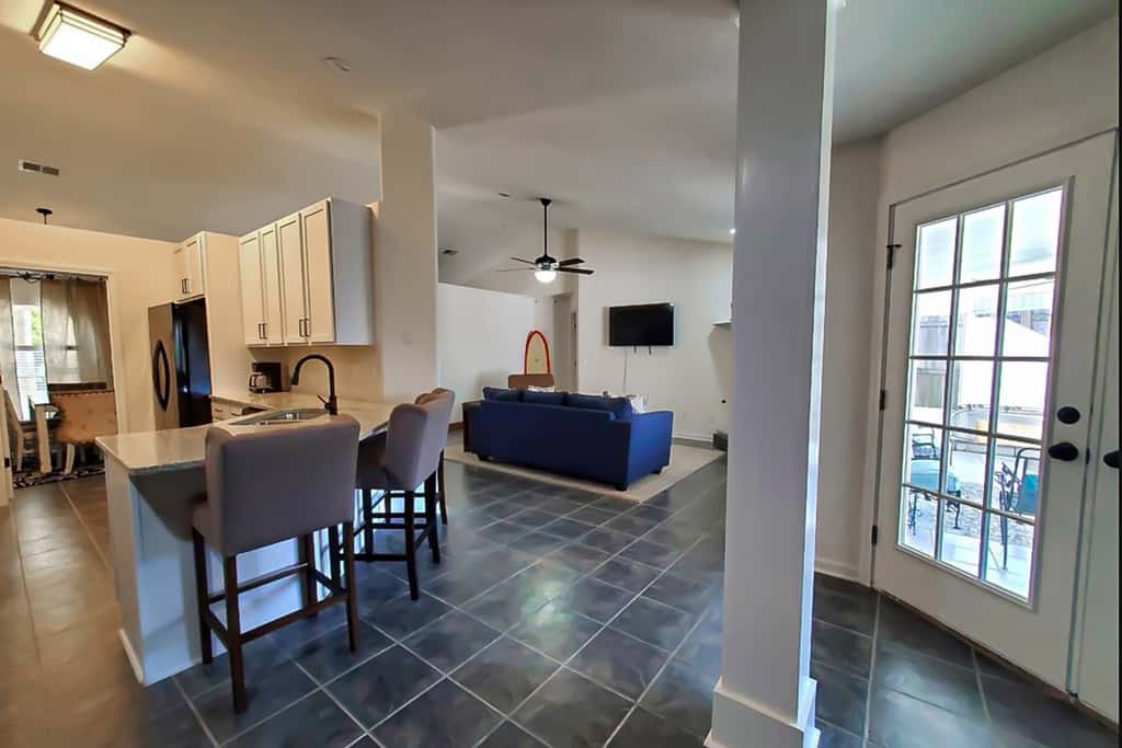 Gorgeous coastal home with plenty of space, dock and outdoor area