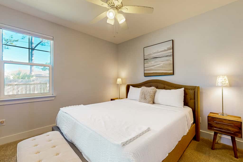 Contemporary dog-friendly retreat with pool & patio - near shops & attractions