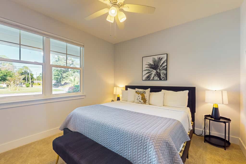 Contemporary dog-friendly retreat with pool & patio - near shops & attractions