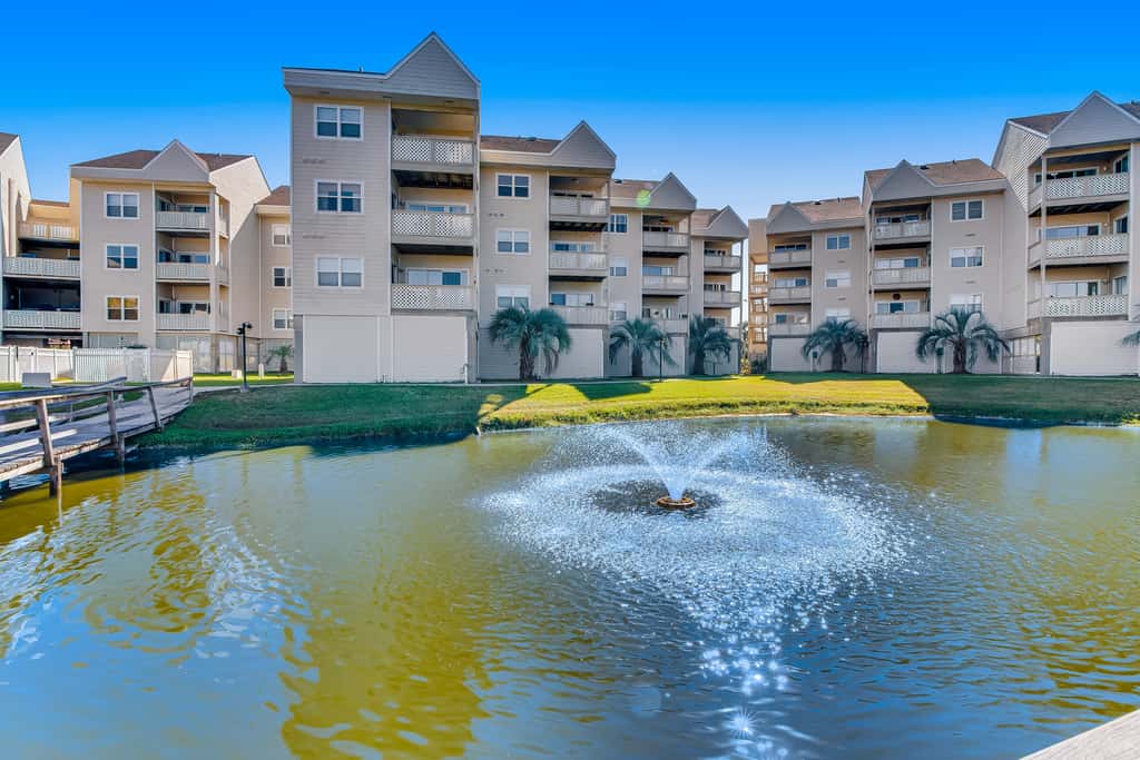 Second floor, beachfront condo with views, washer&dryer, heated pool