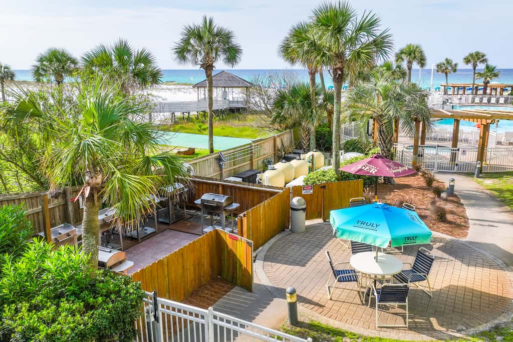 Beachfront with a heated pool & a spa