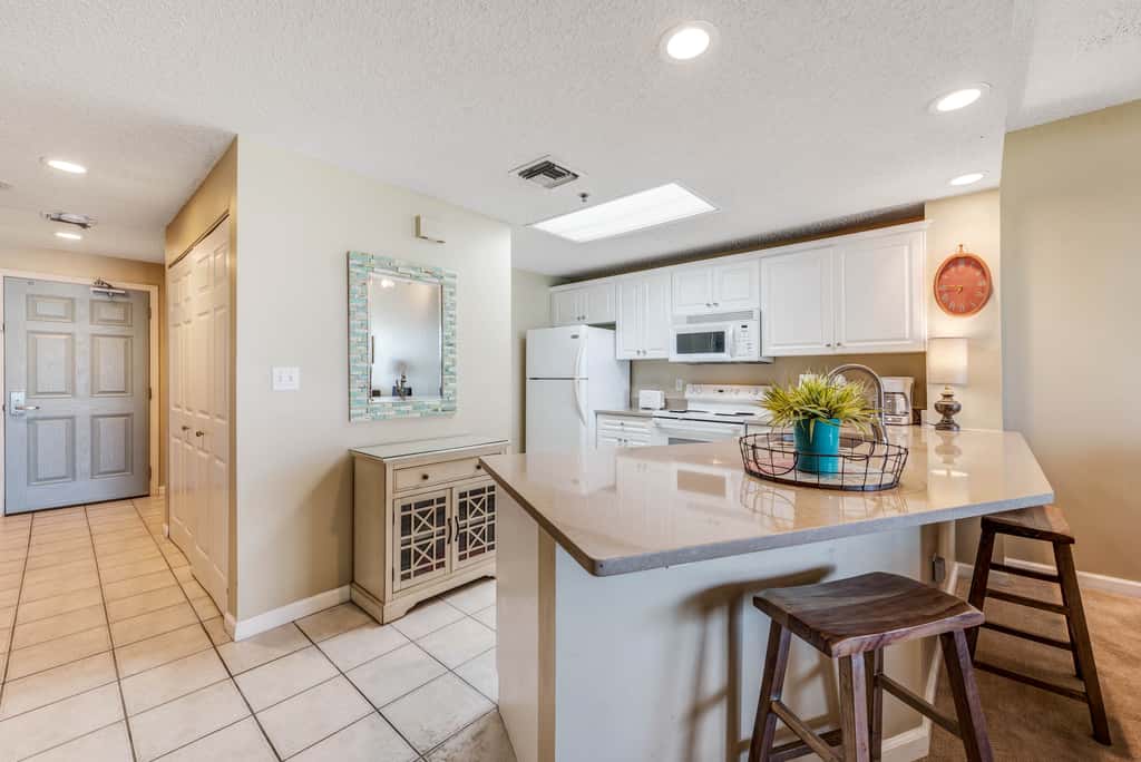 Stunning, waterfront home with Gulf views, pool & fitness room access