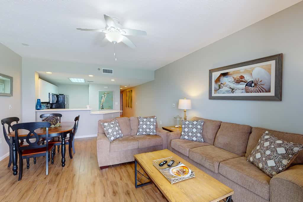 Gorgeous beach view home with balcony, pool & fitness room